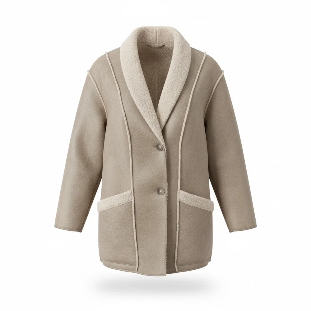 NWT NATIVE‎ YOUTH Unisex Button Coat